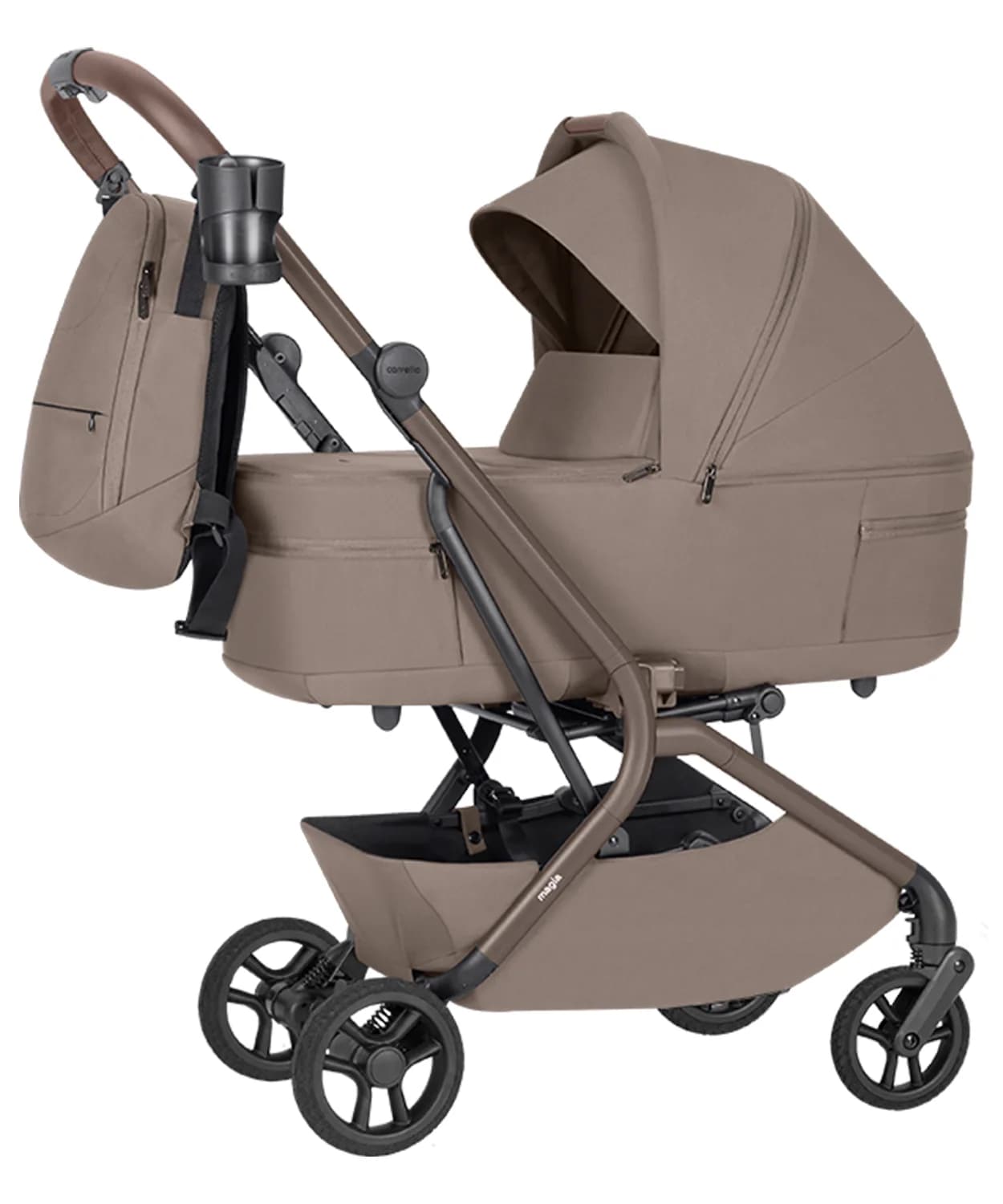 Коляска универсальная 2в1 Carrello Magia CRL-6655 Cocoa Beige фото 2 Коляска универсальная 2в1 Carrello Magia CRL-6655 Cocoa Beige фото 2