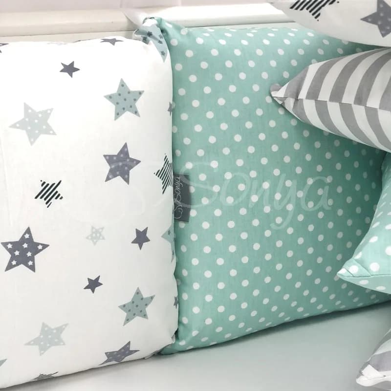 Постельный комплект Маленькая Соня Baby Design Stars 6ед 0220229 фото 3 Постельный комплект Маленькая Соня Baby Design Stars 6ед 0220229 фото 3