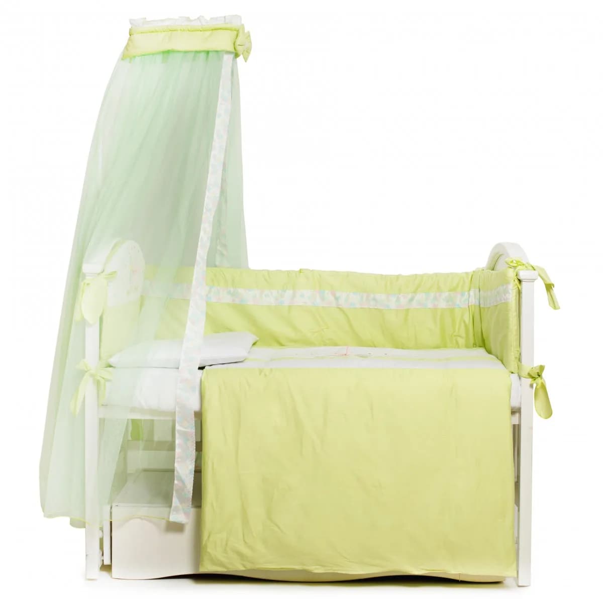 Постільний комплект Twins Kids green 7од 4080-A-025-06 фото 3 Постільний комплект Twins Kids green 7од 4080-A-025-06 фото 3