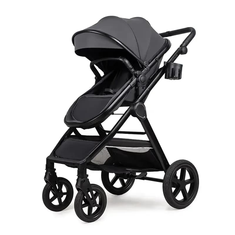 Коляска-трансформер 3в1 Ninos Ventura NV3V12026GR Dark Grey фото 4 Коляска-трансформер 3в1 Ninos Ventura NV3V12026GR Dark Grey фото 4