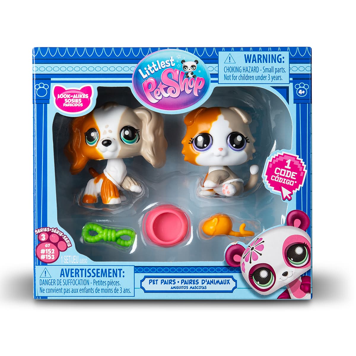 Игровой набор Littlest Pet Shop - Друзья двойняшки 00626 Игровой набор Littlest Pet Shop - Друзья двойняшки 00626