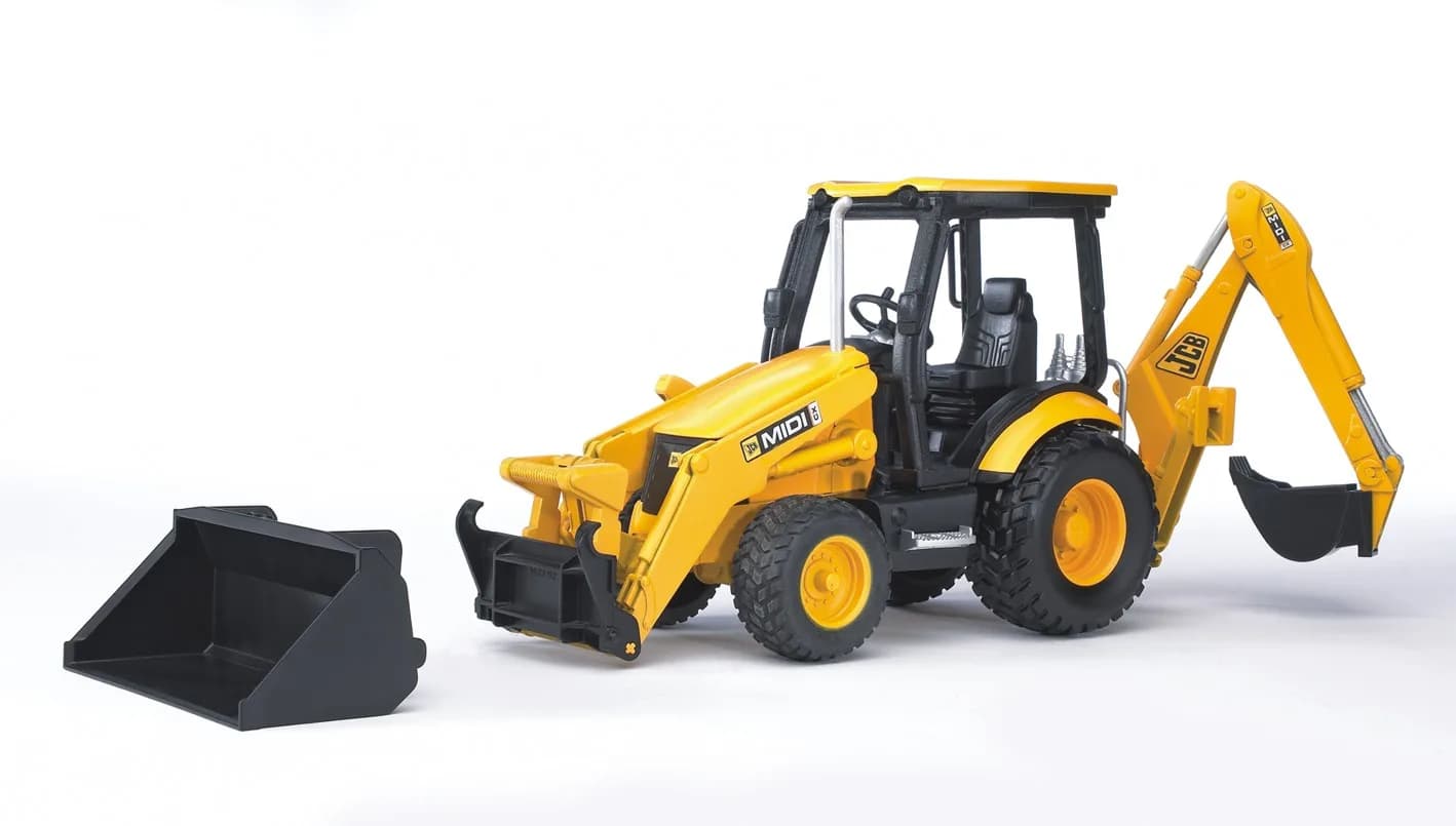 Экскаватор JCB MIDI CX 1:16 Bruder 02427 фото 4 Экскаватор JCB MIDI CX 1:16 Bruder 02427 фото 4