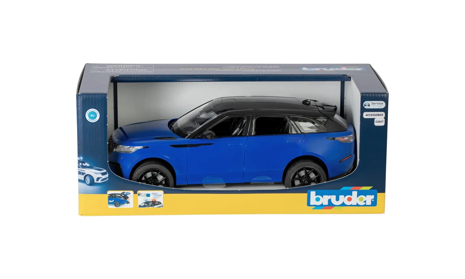 Машина Range Rover Velar 1:16 Bruder 02880 фото 5 Машина Range Rover Velar 1:16 Bruder 02880 фото 5