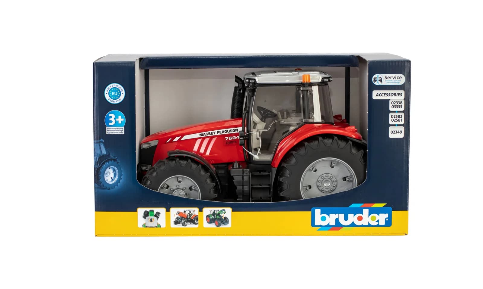 Трактор Massey Ferguson 7624 1:16 Bruder 03046 фото 8 Трактор Massey Ferguson 7624 1:16 Bruder 03046 фото 8