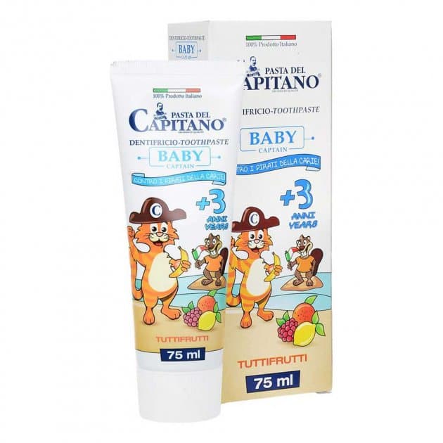 Зубна паста Pasta del Capitano Тутті-фрутті 75мл 0352F01 Зубна паста Pasta del Capitano Тутті-фрутті 75мл 0352F01