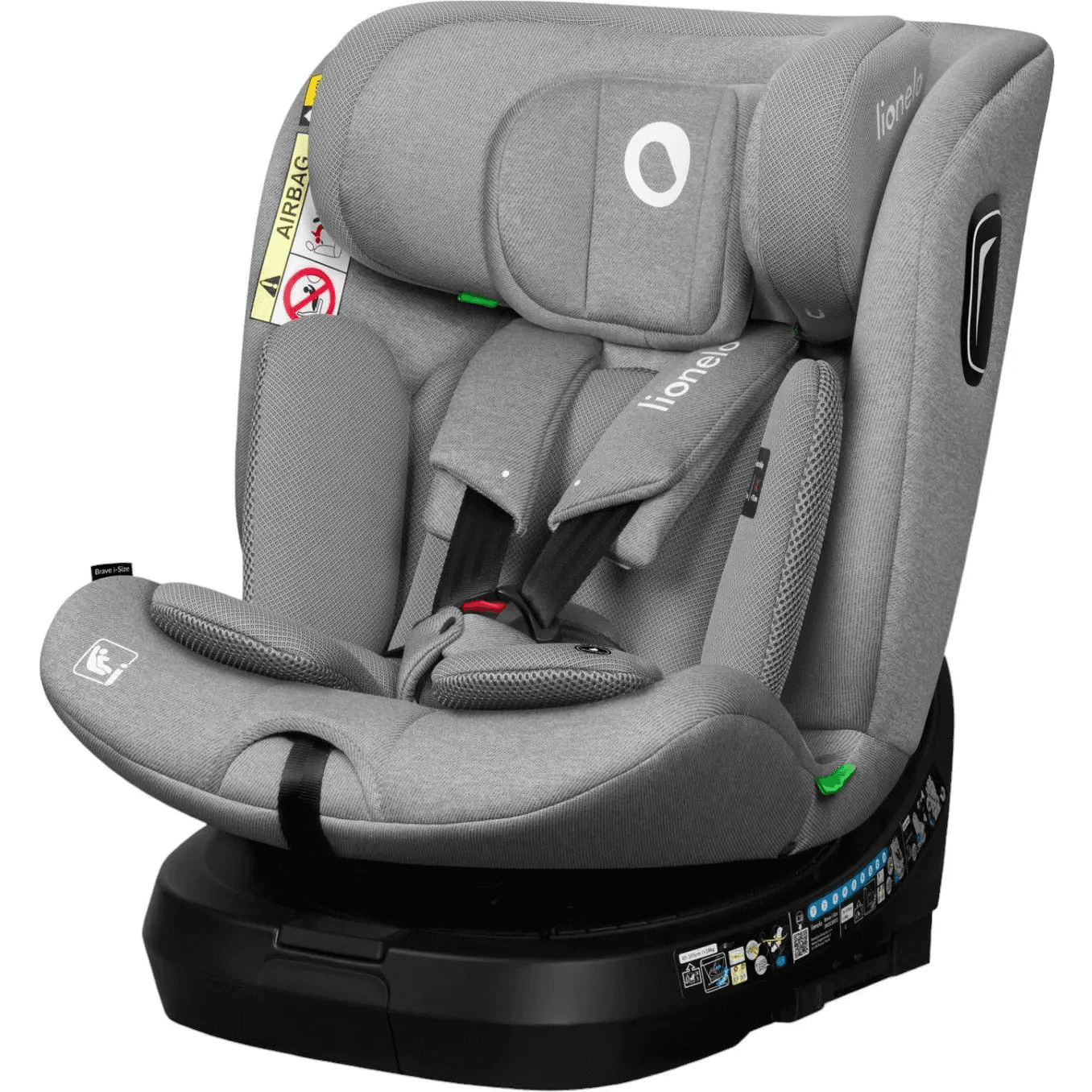 Автокресло Lionelo Brave I-Size Grey Stone LO-BRAVE I-SIZE GREY STONE Автокресло Lionelo Brave I-Size Grey Stone LO-BRAVE I-SIZE GREY STONE