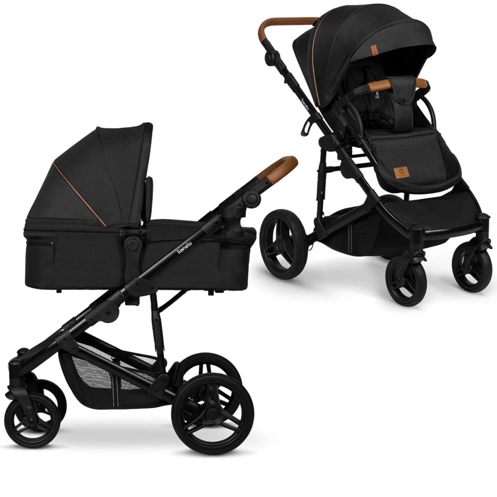 Коляска универсальная 2в1 Lionelo Mari Tour Black Onyx LO-MARI TOUR 2IN1 BLACK ONYX фото 2 Коляска универсальная 2в1 Lionelo Mari Tour Black Onyx LO-MARI TOUR 2IN1 BLACK ONYX фото 2