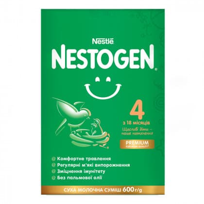 Суміш Nestle Нестожен-4 600г 1000140 Суміш Nestle Нестожен-4 600г 1000140