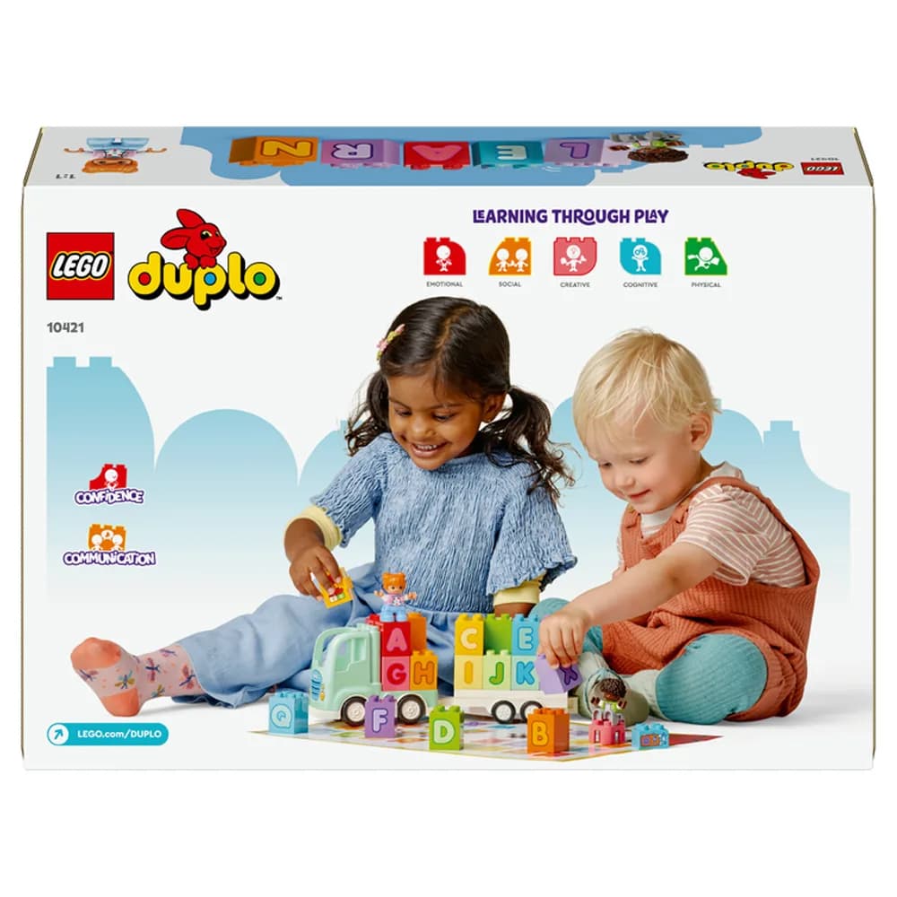 Конструктор Lego Duplo Вантажівка з абеткою 36дет 10421 фото 10 Конструктор Lego Duplo Вантажівка з абеткою 36дет 10421 фото 10