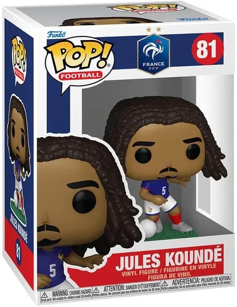 Игровая фигурка FUNKO POP! серии Футбол Франция - Жуль Кунде 92733 фото 2 Игровая фигурка FUNKO POP! серии Футбол Франция - Жуль Кунде 92733 фото 2