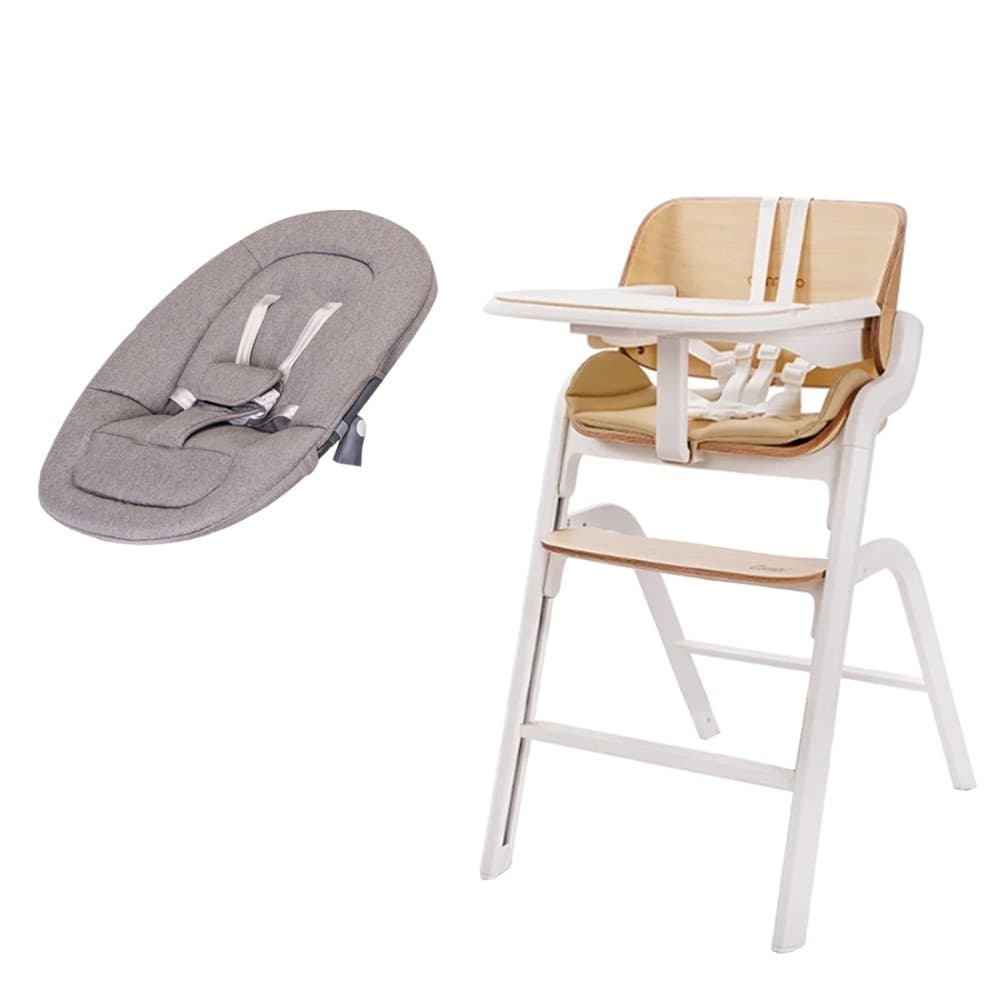 Стільчик для годування Carrello Combi CRL-9505 Cream White Стільчик для годування Carrello Combi CRL-9505 Cream White