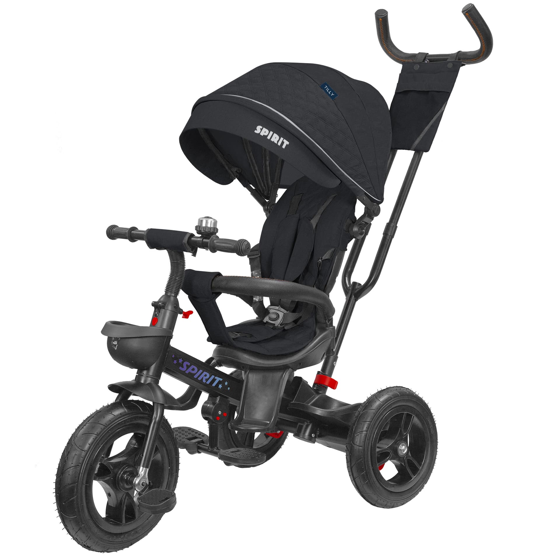 Велосипед 3-х колісний Tilly Spirit T-3811 Black Велосипед 3-х колісний Tilly Spirit T-3811 Black