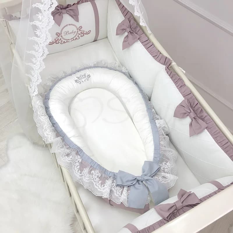 Постельный комплект Маленькая Соня Belissimo 7ед 015579 Рowder pink фото 3 Постельный комплект Маленькая Соня Belissimo 7ед 015579 Рowder pink фото 3
