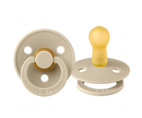 Пустышка латексная BIBS Colour Vanilla 6-18м 200245 Пустышка латексная BIBS Colour Vanilla 6-18м 200245