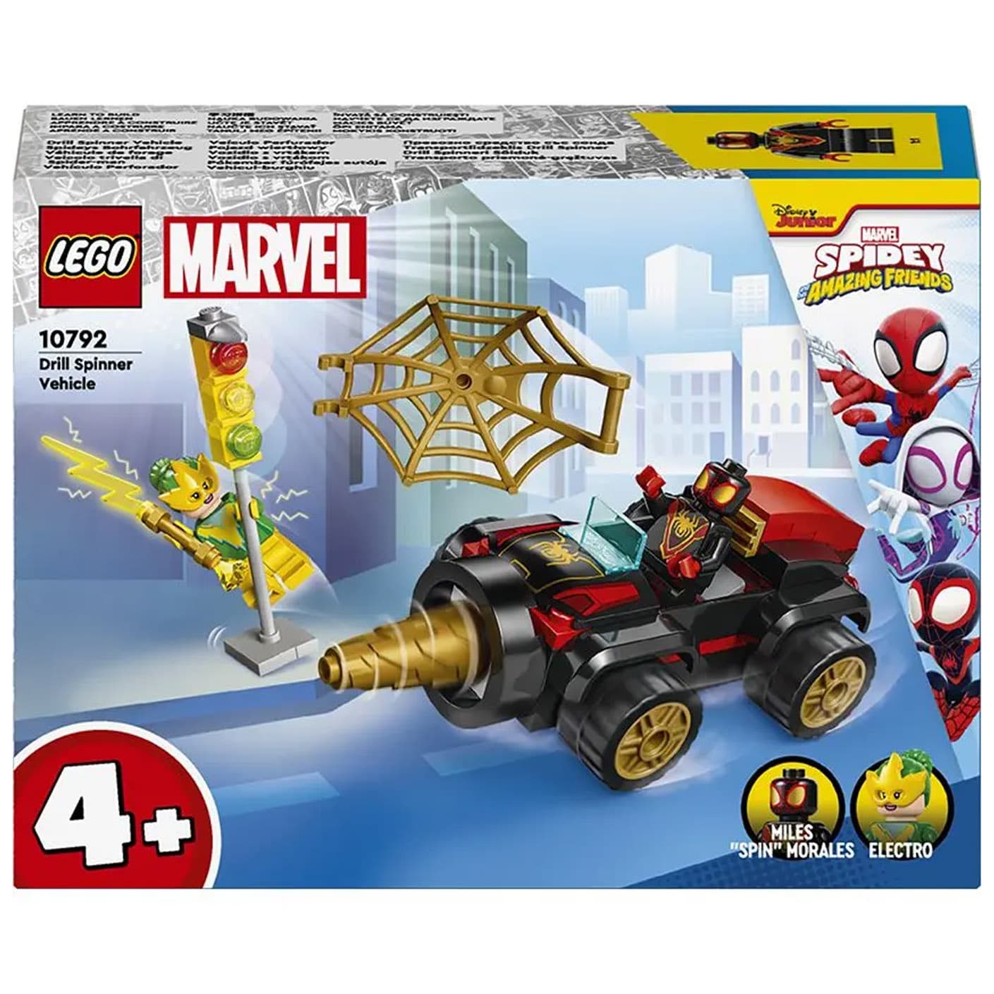 Конструктор Lego Spidey Бурильная дрель 58дет 10792 Конструктор Lego Spidey Бурильная дрель 58дет 10792