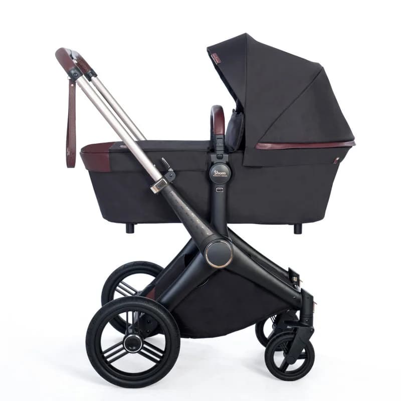Коляска универсальная 3в1 Shom Roberto Verino Elegance 0218/0126 Midnight Black фото 2 Коляска универсальная 3в1 Shom Roberto Verino Elegance 0218/0126 Midnight Black фото 2