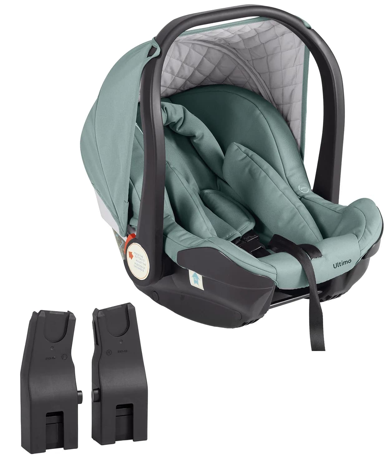 Коляска універсальна 3в1 Carrello Ultimo CRL-6512 Arctic Blue фото 7 Коляска універсальна 3в1 Carrello Ultimo CRL-6512 Arctic Blue фото 7