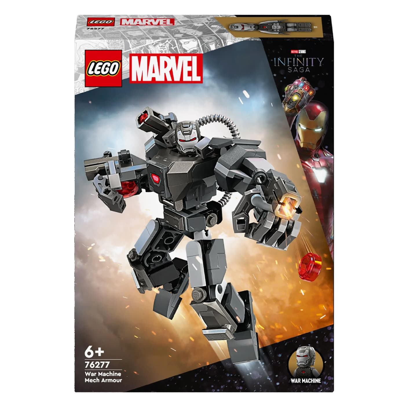 Конструктор Lego Marvel Робот Бойової машини 154дет 76277 Конструктор Lego Marvel Робот Бойової машини 154дет 76277