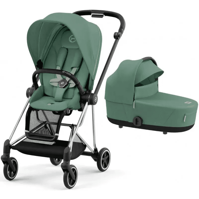 Коляска универсальная 2в1 Cybex Mios 4.0 Leaf Green/Chrome Black 523000953/2 Коляска универсальная 2в1 Cybex Mios 4.0 Leaf Green/Chrome Black 523000953/2