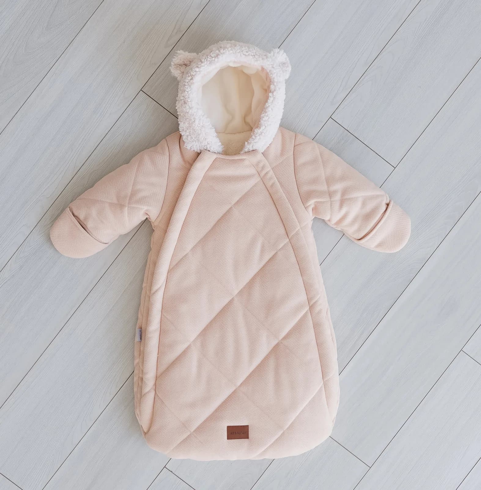 Конверт з ручками "Teddy MiMi" Kid's Fantasy 2090 -бежевий фото 4 Конверт з ручками "Teddy MiMi" Kid's Fantasy 2090 -бежевий фото 4