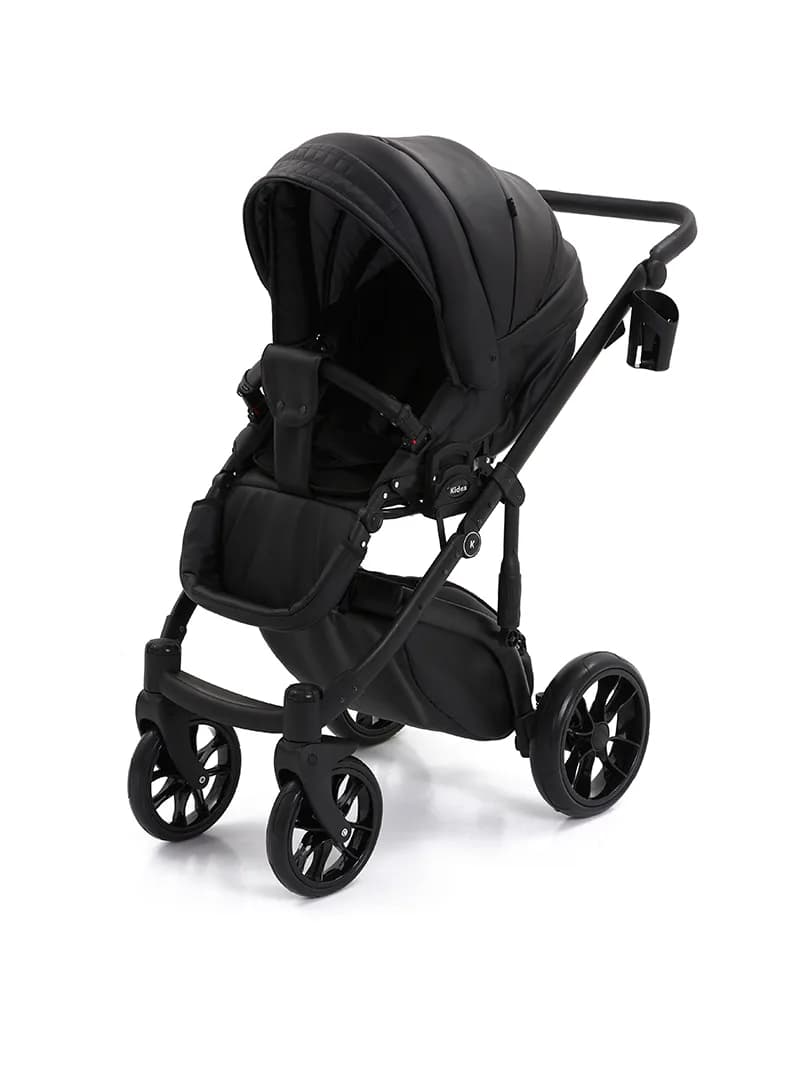 Коляска универсальная 3в1 Kidex K-Style Pure black Handle black KDXS03 фото 8 Коляска универсальная 3в1 Kidex K-Style Pure black Handle black KDXS03 фото 8