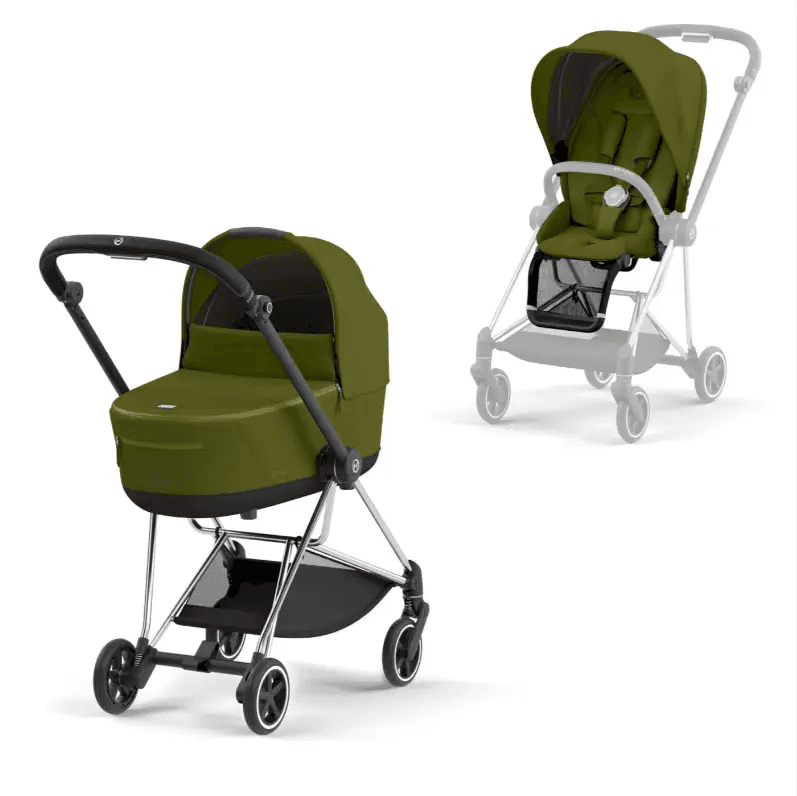 Коляска універсальна 2в1 Cybex Mios 4.0 Khaki Green/Chrome Black 522000818/2 Коляска універсальна 2в1 Cybex Mios 4.0 Khaki Green/Chrome Black 522000818/2