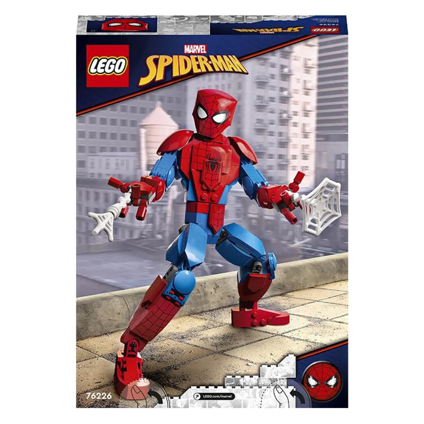 Конструктор Lego Marvel Фігурка Залізної Людини-Павука 303дет 76298 фото 8 Конструктор Lego Marvel Фігурка Залізної Людини-Павука 303дет 76298 фото 8