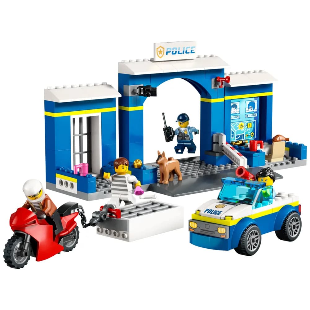 Конструктор LEGO City Преследование на полицейском участке 172дет 60370 фото 2 Конструктор LEGO City Преследование на полицейском участке 172дет 60370 фото 2