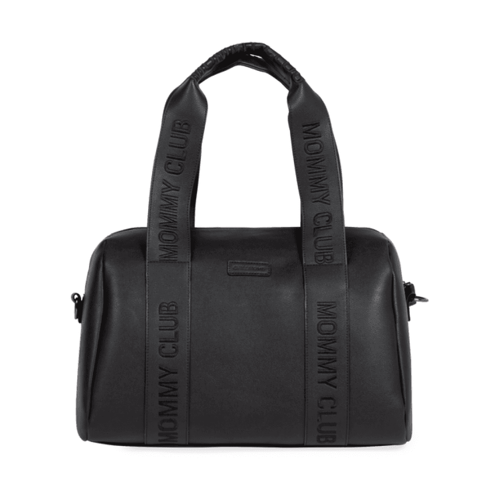 Сумка для мамы Childhome Signature vegan leather black CWMCSLBL Сумка для мамы Childhome Signature vegan leather black CWMCSLBL