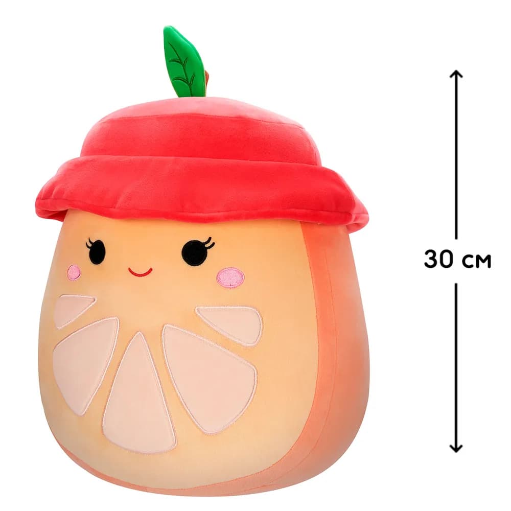 Игрушка мягкая Squishmallows Апельсин Орион 30см SQCR05435 фото 2 Игрушка мягкая Squishmallows Апельсин Орион 30см SQCR05435 фото 2