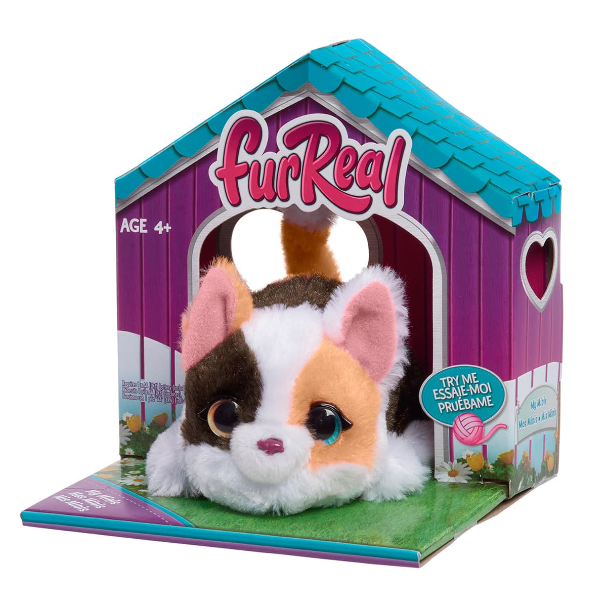 Игрушка интерактивная FurReal My Mini's Маленький Котенок 28062 Игрушка интерактивная FurReal My Mini's Маленький Котенок 28062