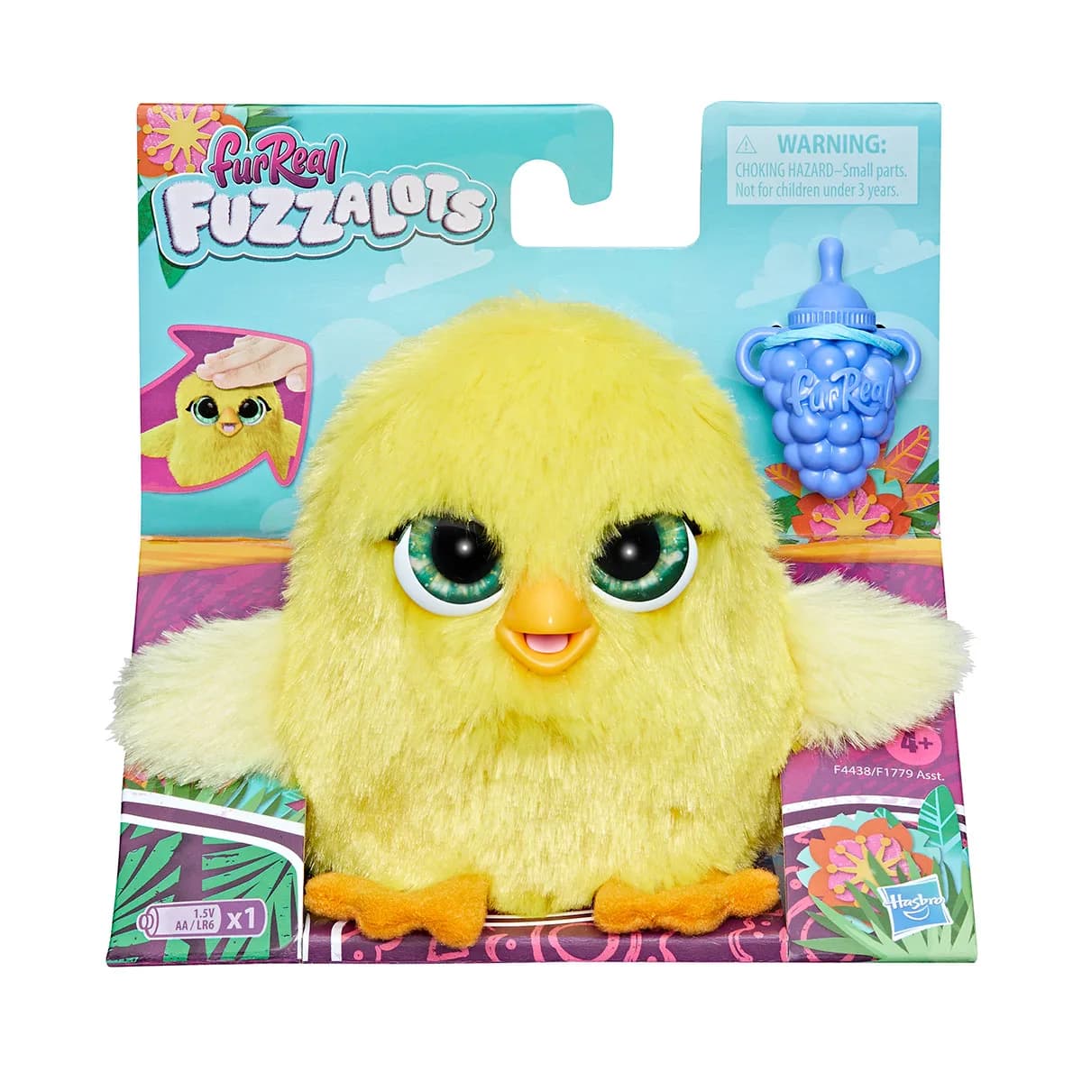 Игрушка интерактивная FurReal Fuzz-A-Lots Цыпленок 28067 фото 2 Игрушка интерактивная FurReal Fuzz-A-Lots Цыпленок 28067 фото 2