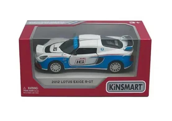 Машина Kinsmart Lotus Exige R-GT 1:32 KT5362W фото 2 Машина Kinsmart Lotus Exige R-GT 1:32 KT5362W фото 2