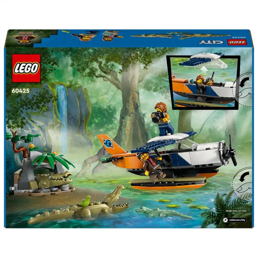 Конструктор Lego City Водный самолет для исследования джунглей 177дет 60425 фото 10 Конструктор Lego City Водный самолет для исследования джунглей 177дет 60425 фото 10