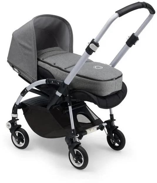 Люлька-кокон для новородженого Bugaboo для коляски BEE GREY MELANGE 581313GH01 фото 4 Люлька-кокон для новородженого Bugaboo для коляски BEE GREY MELANGE 581313GH01 фото 4