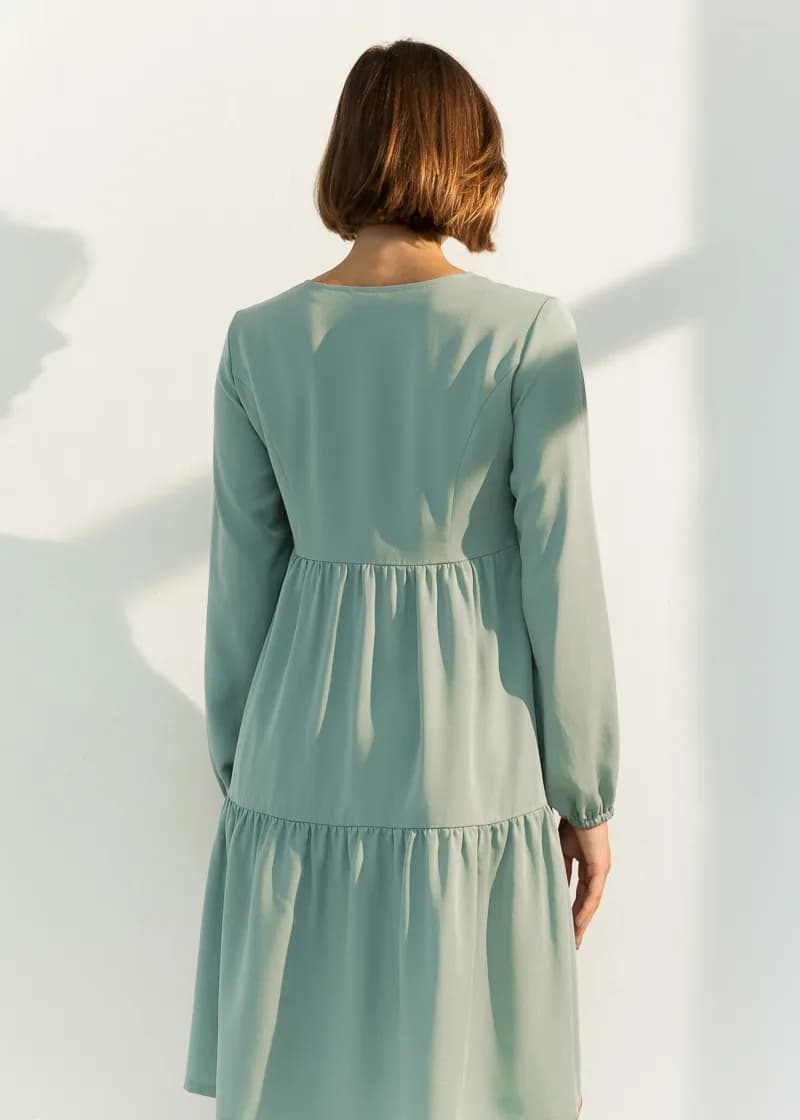 Платье для беременных и кормления S-XL Юла мама Tiffany DR-31.061 фото 4 Платье для беременных и кормления S-XL Юла мама Tiffany DR-31.061 фото 4