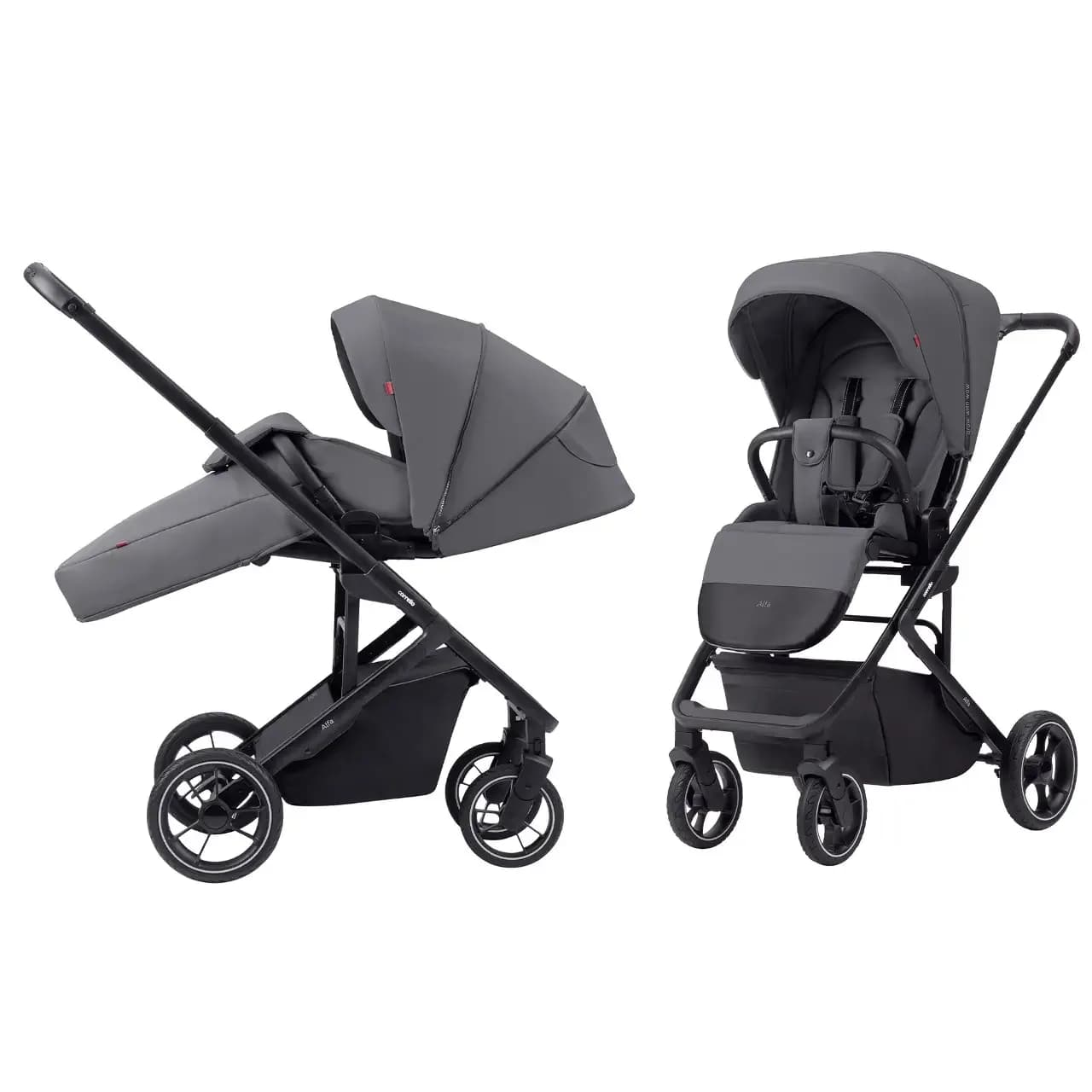 Коляска прогулянкова Carrello Alfa 2024 CRL-5508 Graphite Grey BF фото 4 Коляска прогулянкова Carrello Alfa 2024 CRL-5508 Graphite Grey BF фото 4