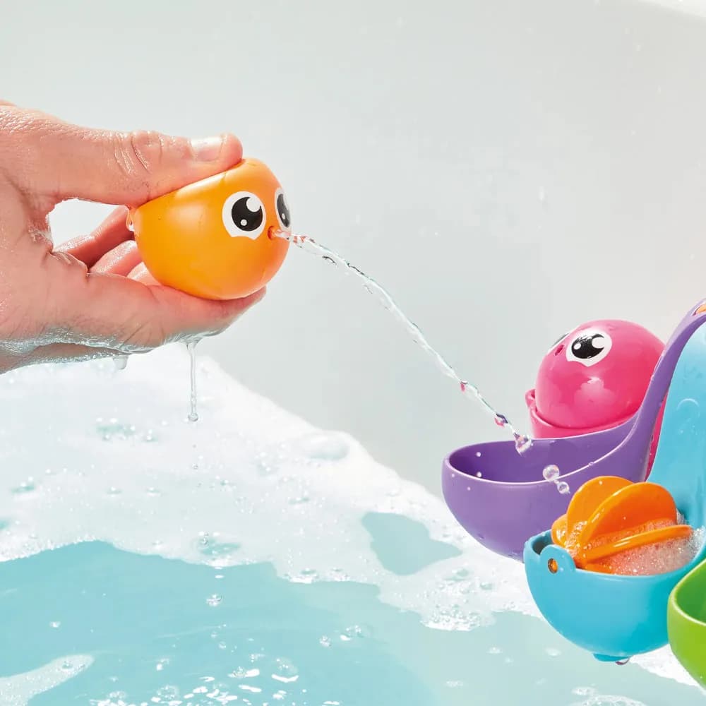 Игрушка для купания TOMY Toomies Осьминог E73104 фото 6 Игрушка для купания TOMY Toomies Осьминог E73104 фото 6
