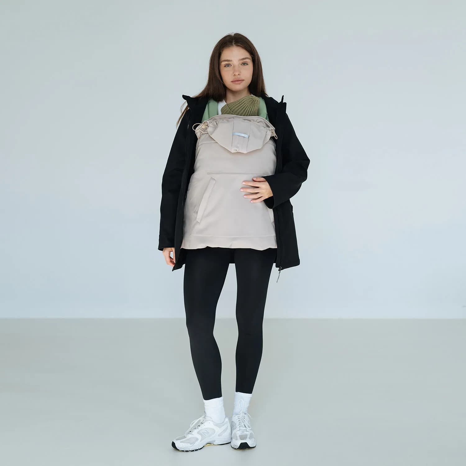 Мультисезонна слінгонакидка Love&Carry Softshell LC616 Beige фото 2 Мультисезонна слінгонакидка Love&Carry Softshell LC616 Beige фото 2