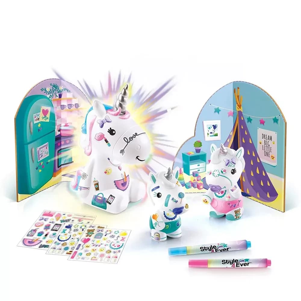 Набор для творчества Canal Toys DIY Style 4 Ever Семья сияющих единорогов OFG287 фото 9 Набор для творчества Canal Toys DIY Style 4 Ever Семья сияющих единорогов OFG287 фото 9