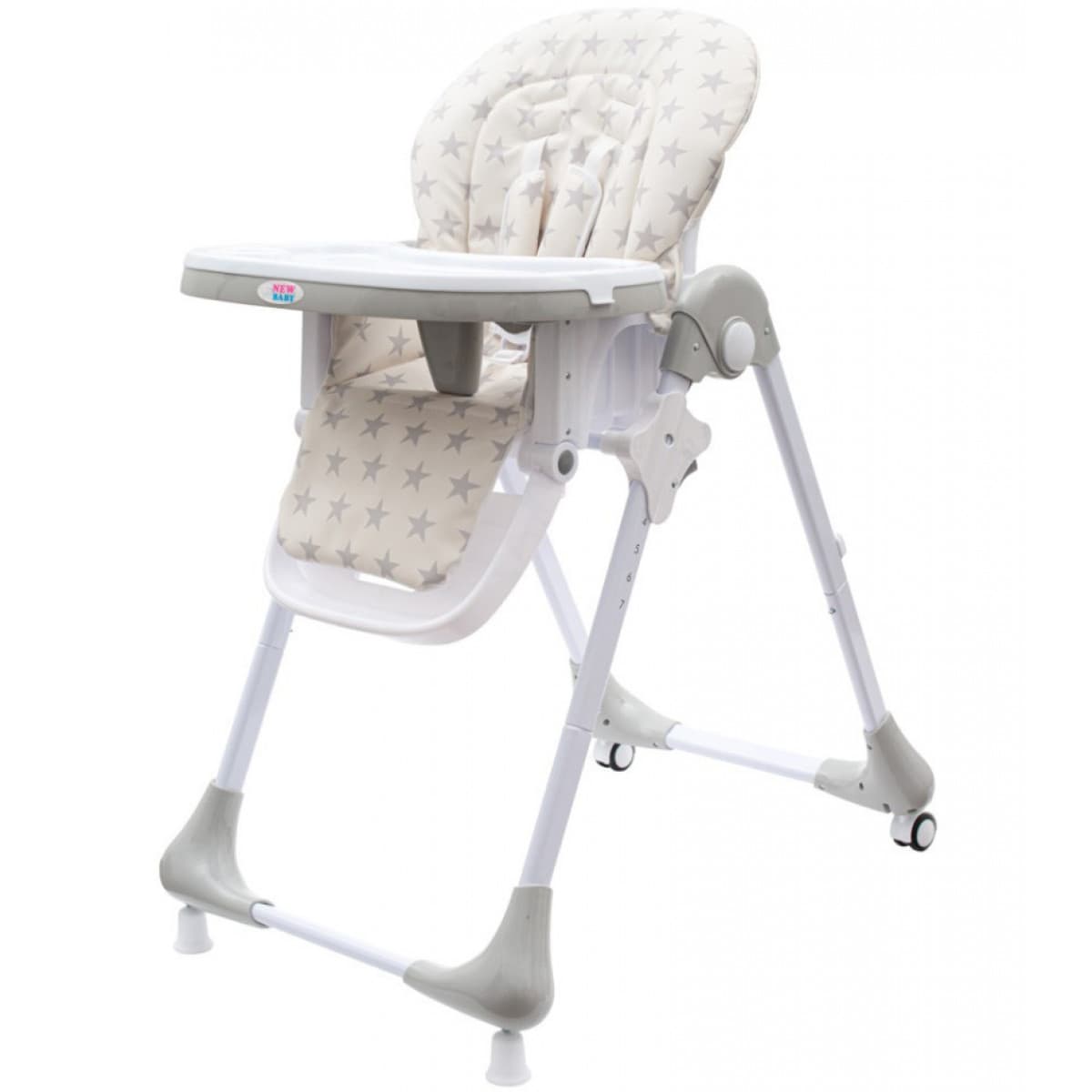 Стул для кормления Twins Baby Mix Stars Beige 39245 Стул для кормления Twins Baby Mix Stars Beige 39245