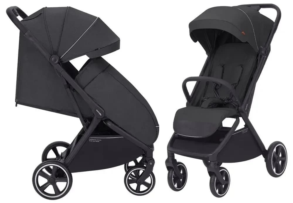 Коляска прогулочная Carrello Corsa CRL-5518 Frost Black фото 3 Коляска прогулочная Carrello Corsa CRL-5518 Frost Black фото 3