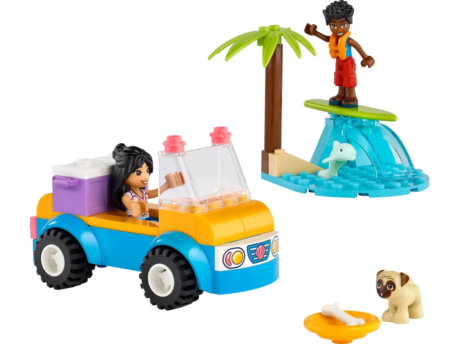 Конструктор LEGO Friends Развлечения на пляжном кабриолете 61дет 41725 фото 3 Конструктор LEGO Friends Развлечения на пляжном кабриолете 61дет 41725 фото 3