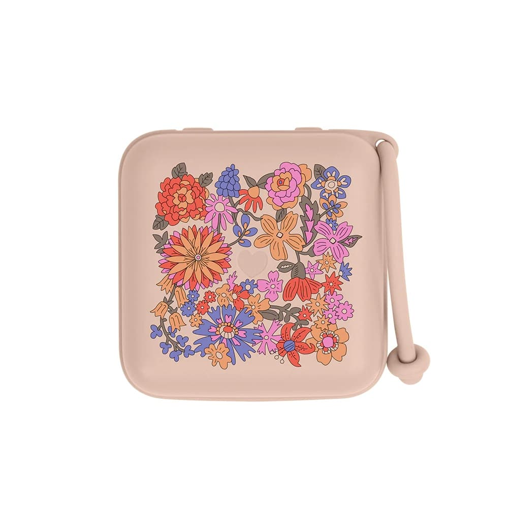 Контейнер для пустушок BIBS Pacifier Box June Blossom Blush 420021244 Контейнер для пустушок BIBS Pacifier Box June Blossom Blush 420021244