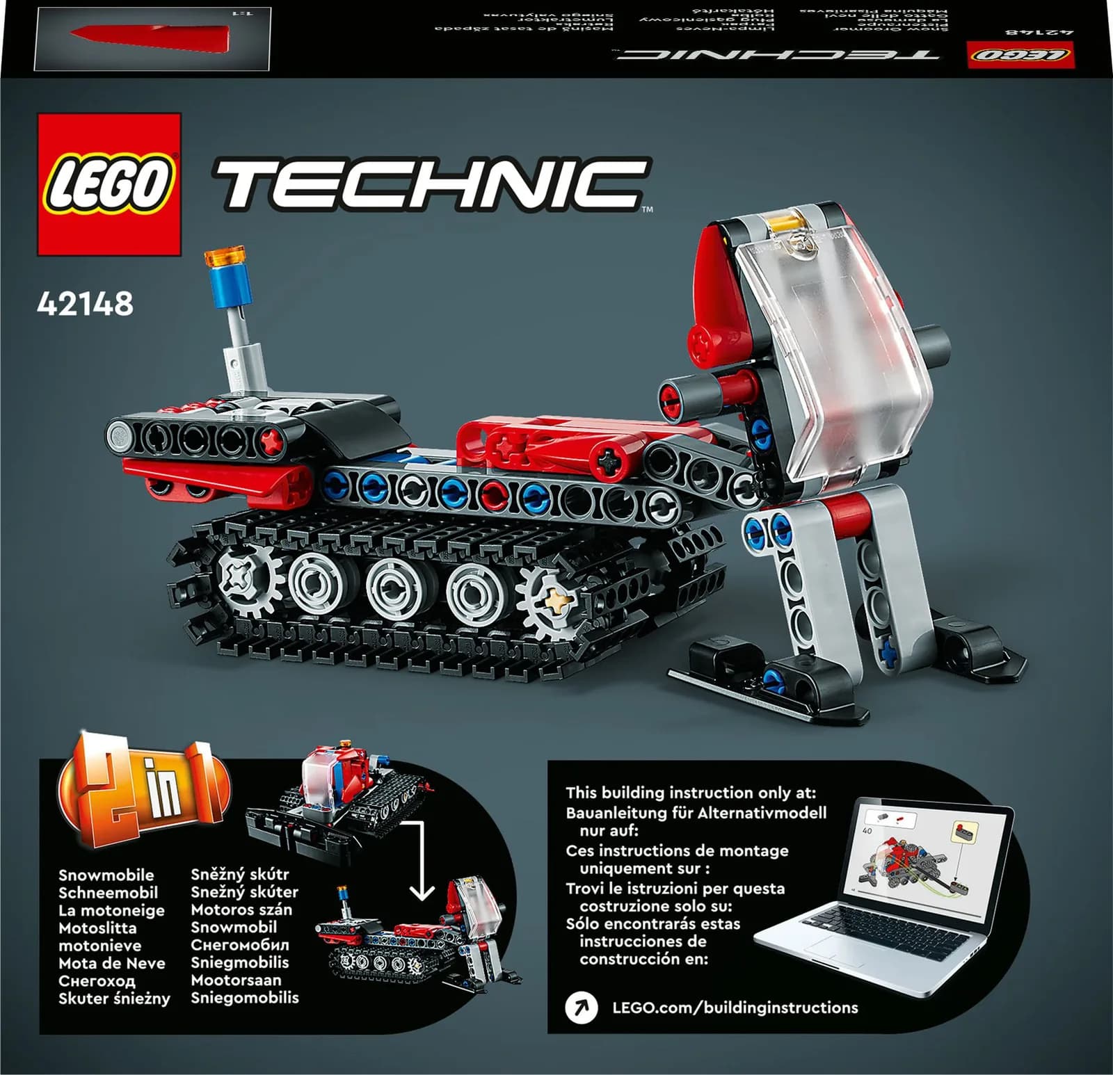 Конструктор Lego Technic Ратрак 178дет 42148 фото 8 Конструктор Lego Technic Ратрак 178дет 42148 фото 8