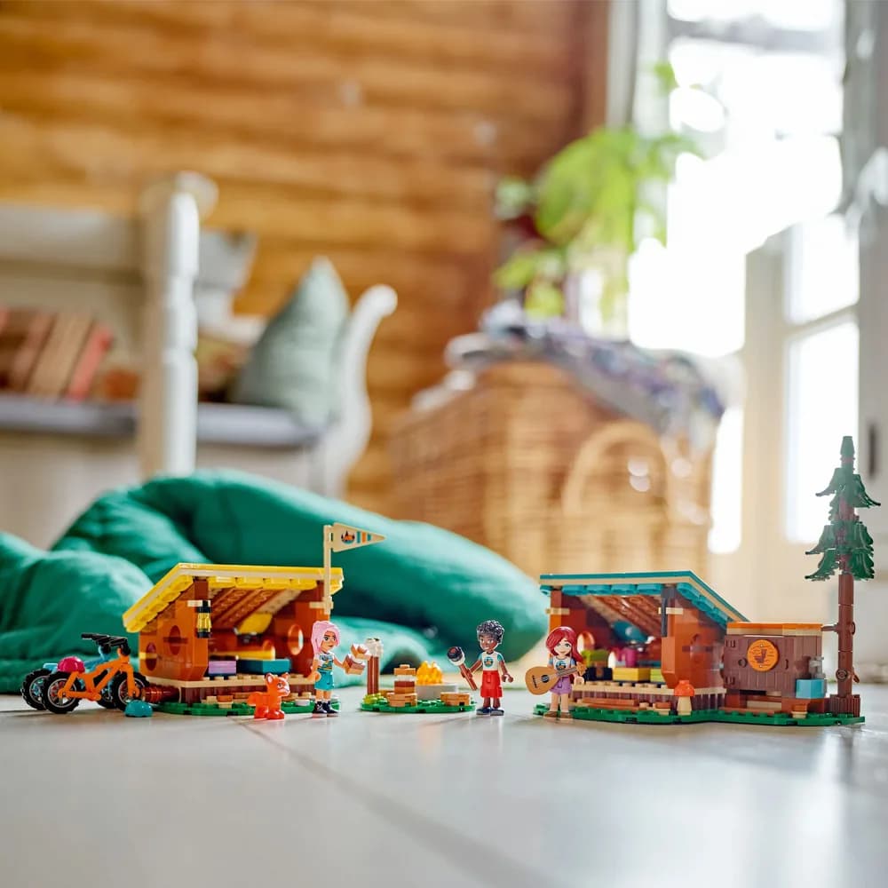 Конструктор LEGO Friends Затишні хатинки у пригодницькому таборі 437дет 42624 фото 3 Конструктор LEGO Friends Затишні хатинки у пригодницькому таборі 437дет 42624 фото 3