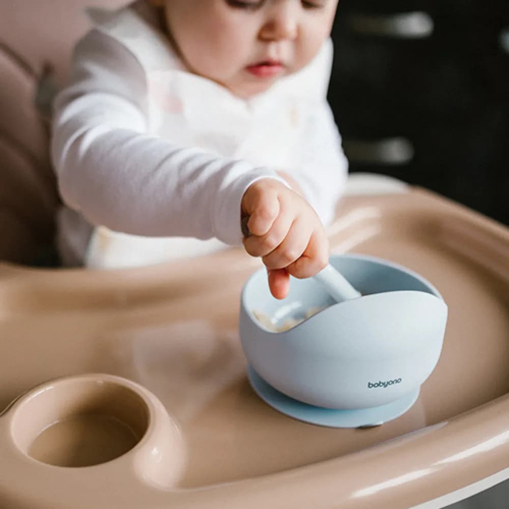 Тарілка на присосці BabyOno 1481/01 фото 4 Тарілка на присосці BabyOno 1481/01 фото 4