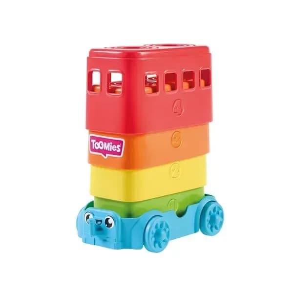 Пирамидка TOMY Toomies Автобус E73220 фото 3 Пирамидка TOMY Toomies Автобус E73220 фото 3