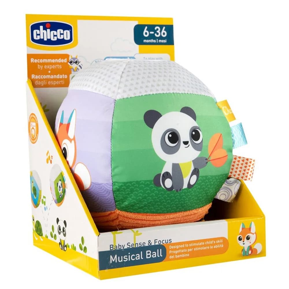 Игрушка мягкая музыкальная Chicco Мячик 11564.00 фото 6 Игрушка мягкая музыкальная Chicco Мячик 11564.00 фото 6