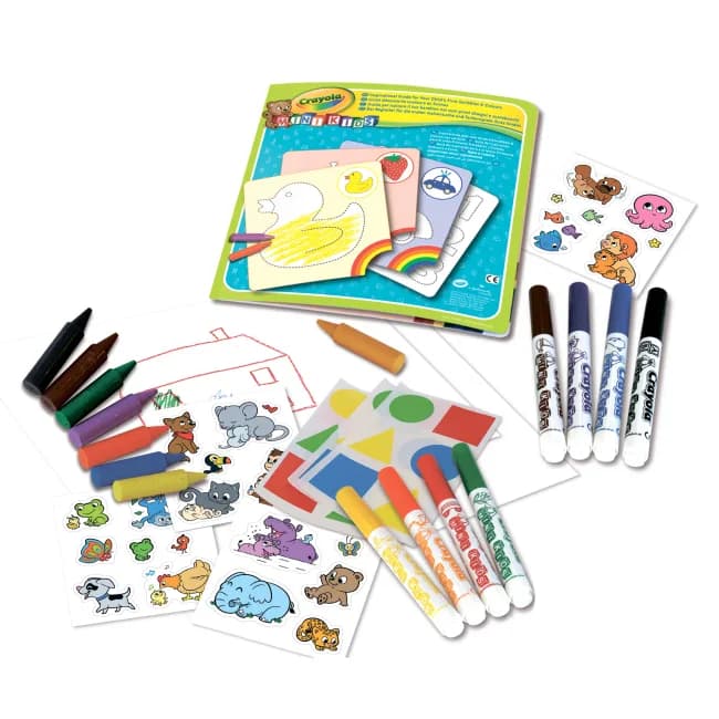Набір для малювання з наліпками Crayola 256287.106 фото 2 Набір для малювання з наліпками Crayola 256287.106 фото 2